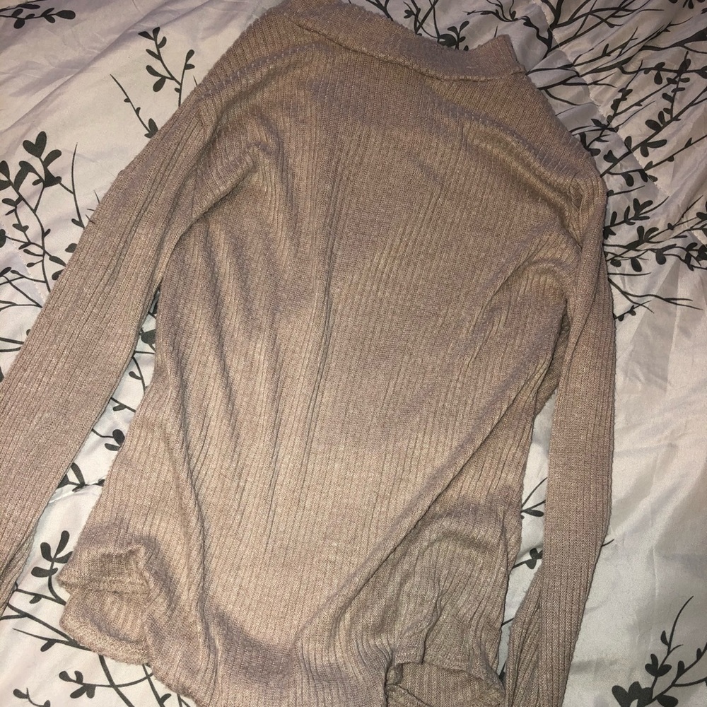 tan turtleneck